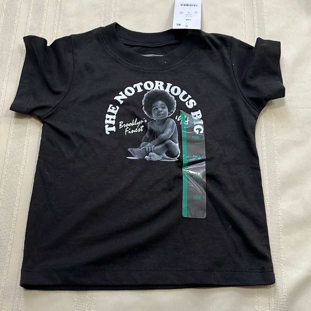 Notorious BIG tshirt Sz 18m NWT bundle to save
